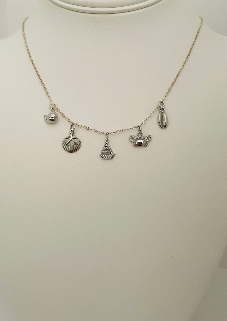 Glenda Charm Necklace