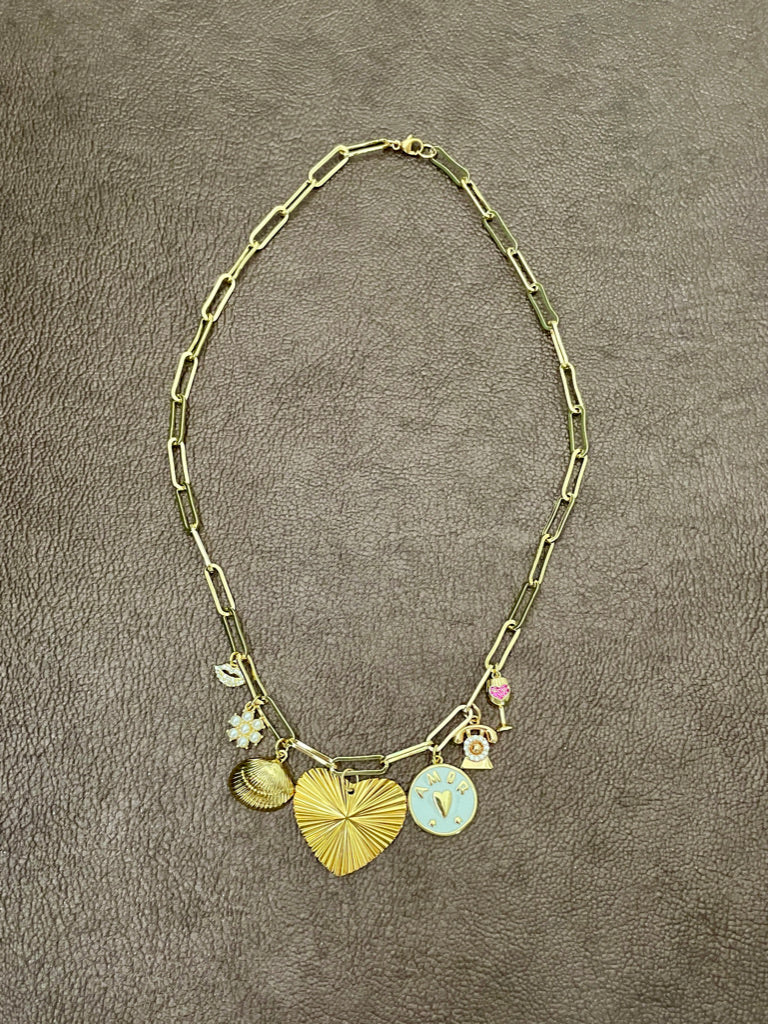 Amor Charm Necklace