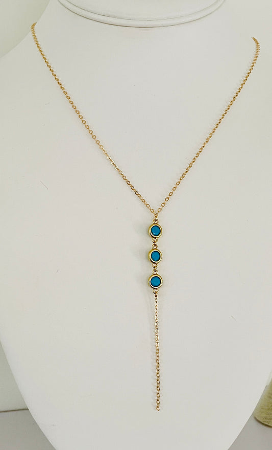 Coastal Lariat Necklace