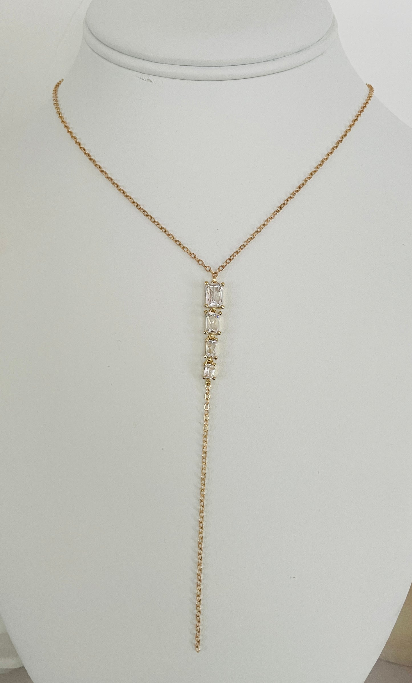 Rosa Lariat Necklace