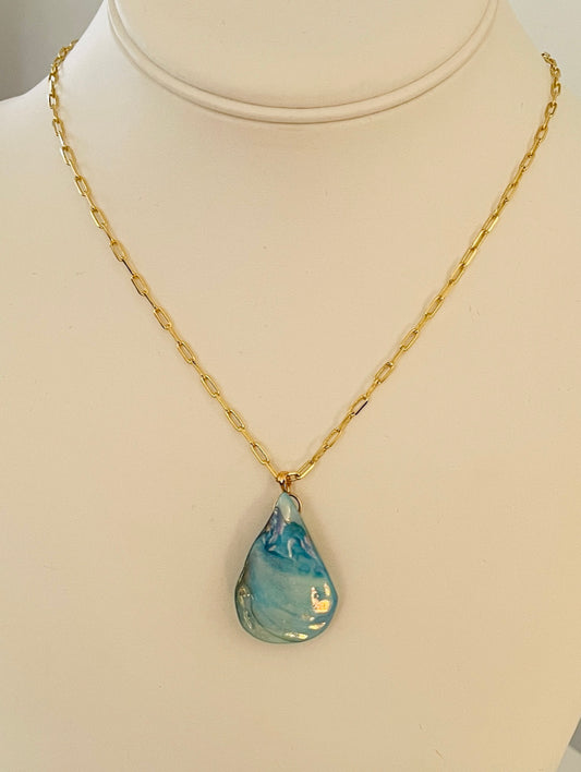 Blue Tide Necklace